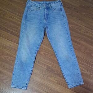 Old Navy Light Blue Ankle Jeans